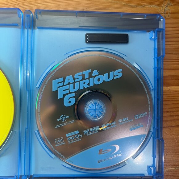 Fast & Furious 6 (Blu-Ray+DVD+Digital) Very Good $7 - Picture 5 of 7